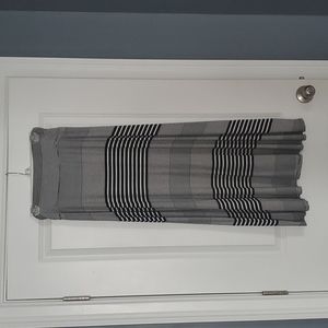 Merona striped maxi skirt